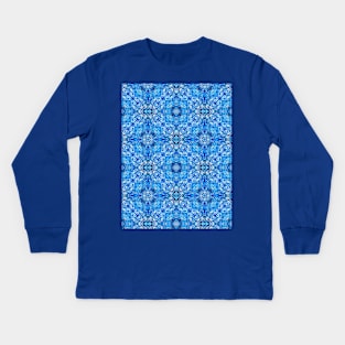 Blue Ice Kids Long Sleeve T-Shirt